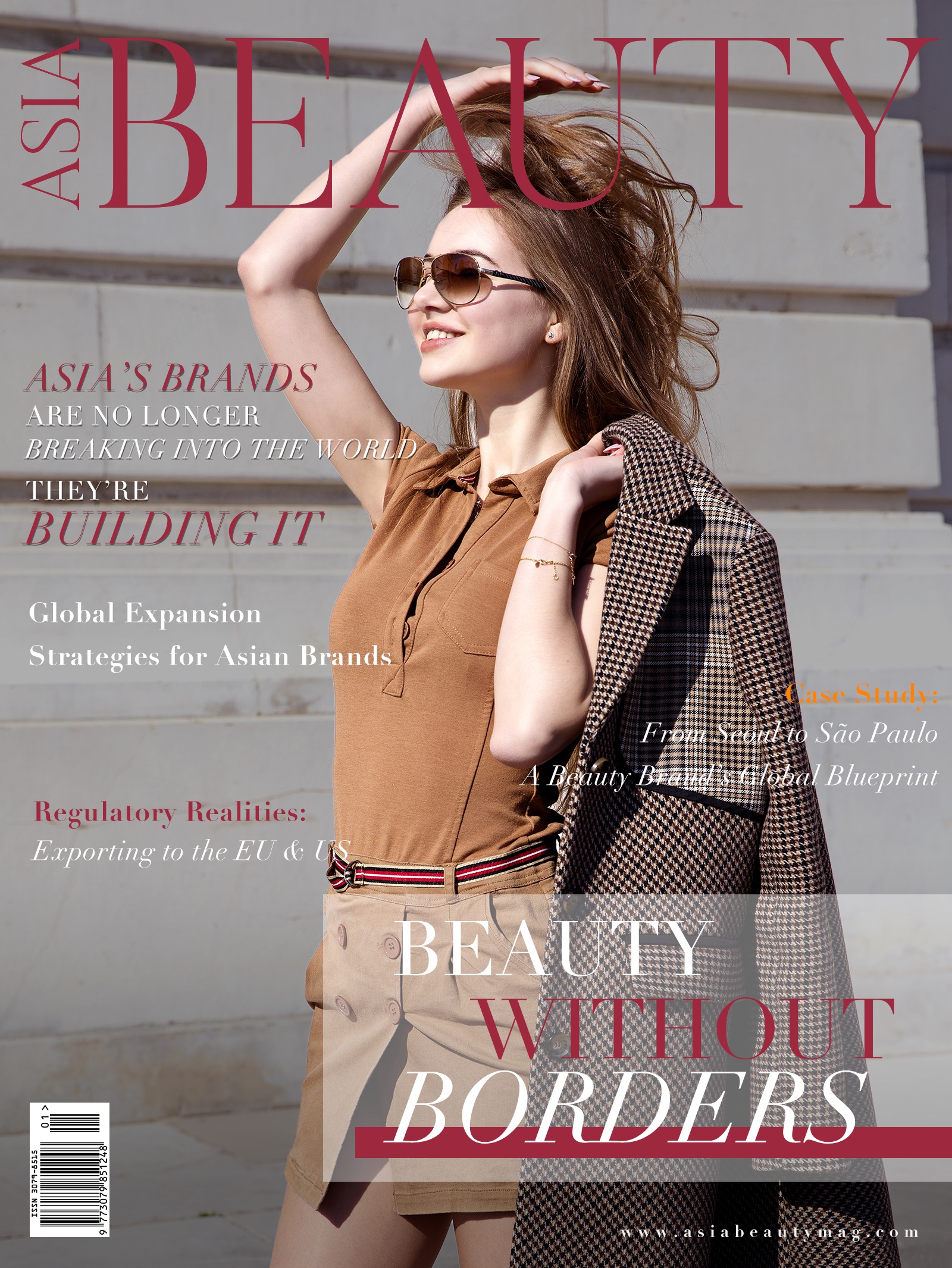 Asia Beauty Issue 01 alternate cover: Beauty Without Borders