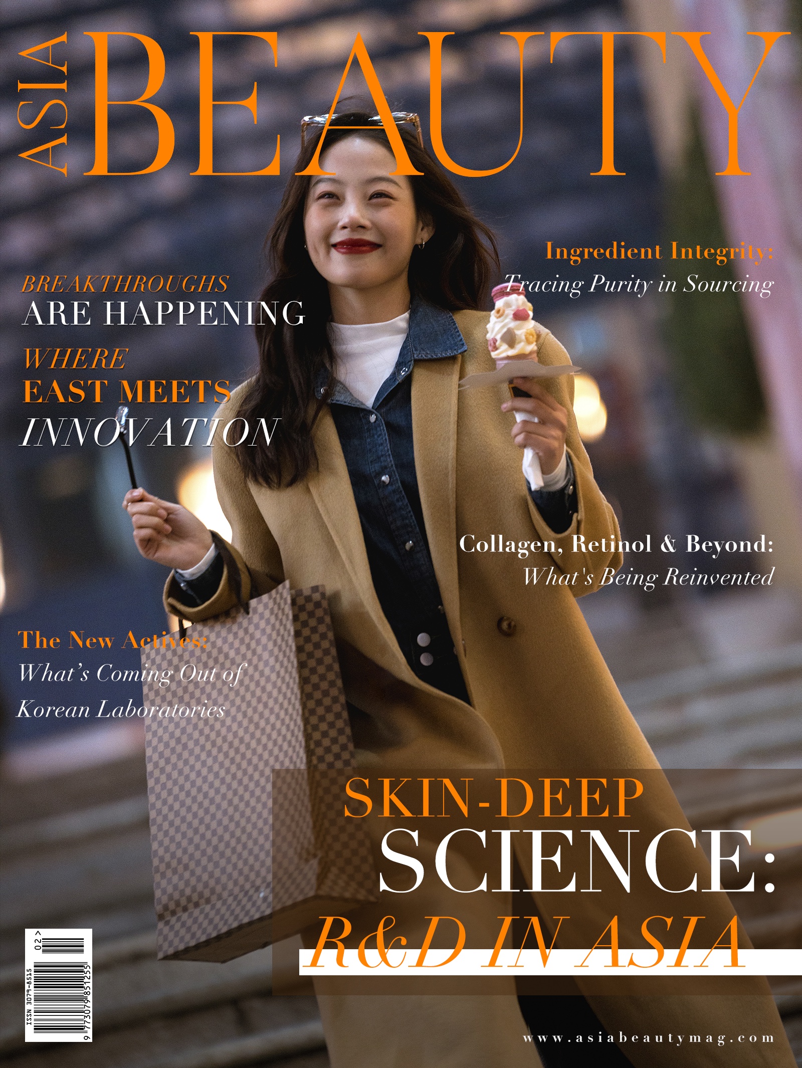 Asia Beauty Issue 02 alternate cover: Skin-Deep Science, R&D in Asia